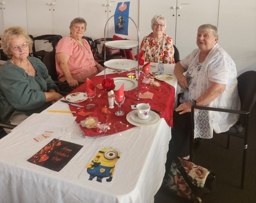 Valentine's Day at the Day Therapy Centre Launceston